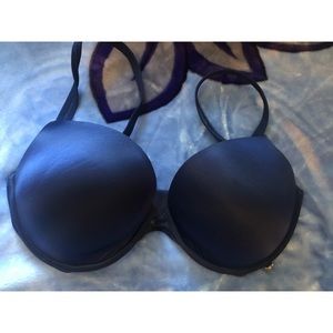 Victoria’s Secret Shiny Navy Blue Very Sexy PushUp